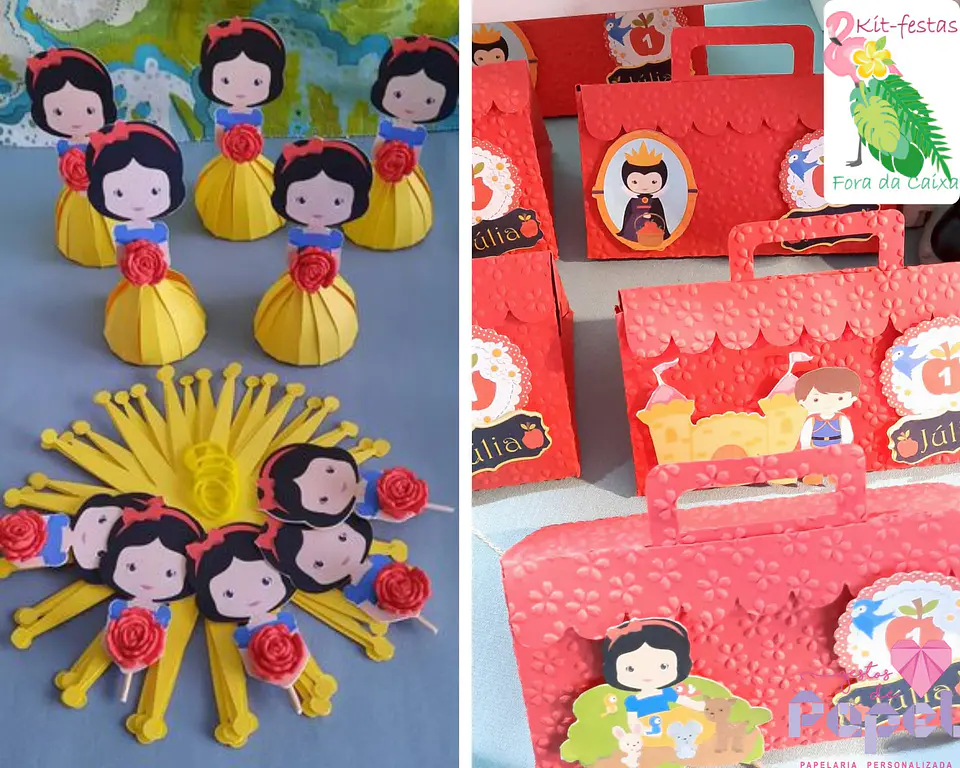 Kit festa Branca de Neve cute 5