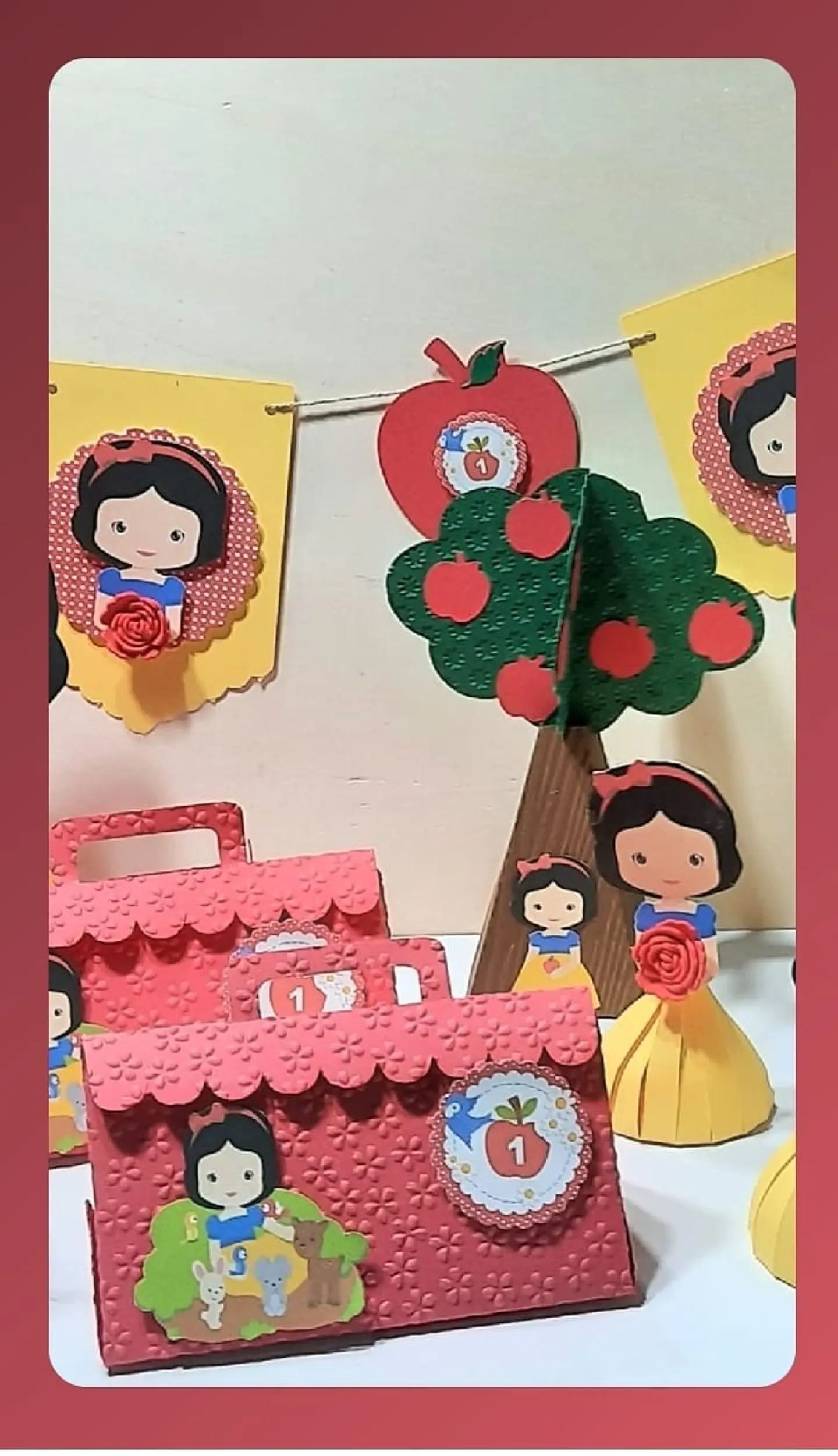 Kit festa Branca de Neve cute 10