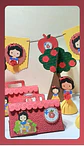 Kit festa Branca de Neve cute - Thumbnail 10