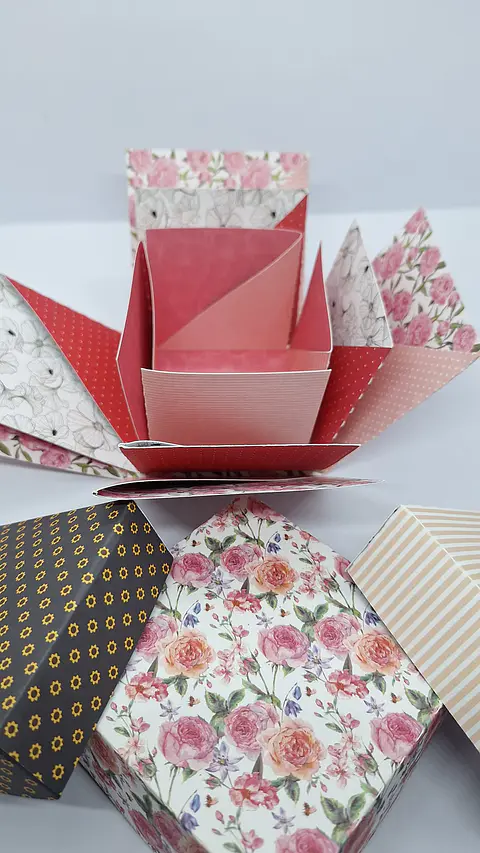 Caixa tripla explosão mensagens