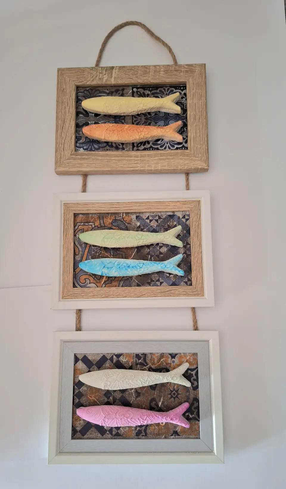 Sardinhas à Moldura – Coleção Três Cores 1