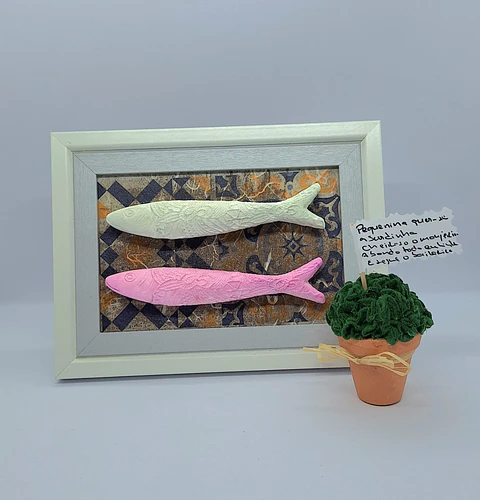Sardinhas à Moldura – Doce Rosa