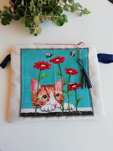 Bolsa Gato & Abelhas