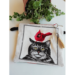 Bolsa Gato & Pássaro