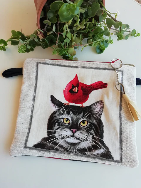 Bolsa Gato & Pássaro