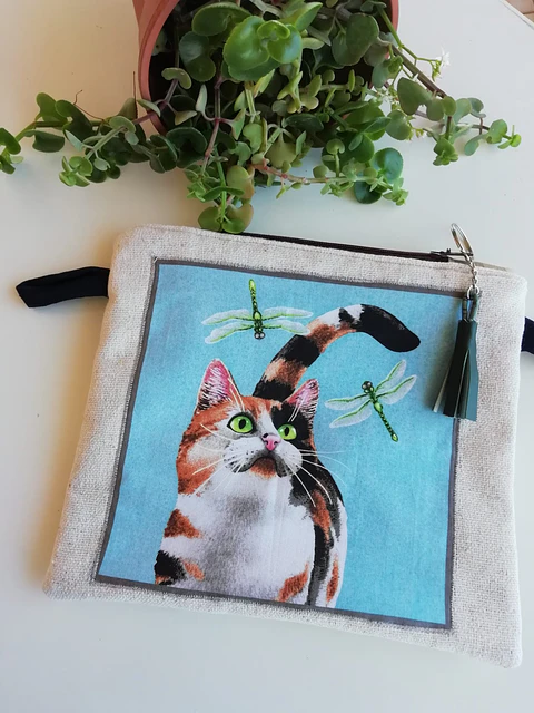 Bolsa Gato & Libelinha