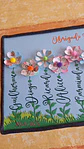 Jardim de Aluno – Quadro com Flores e Nomes Personalizados - Miniatura 4