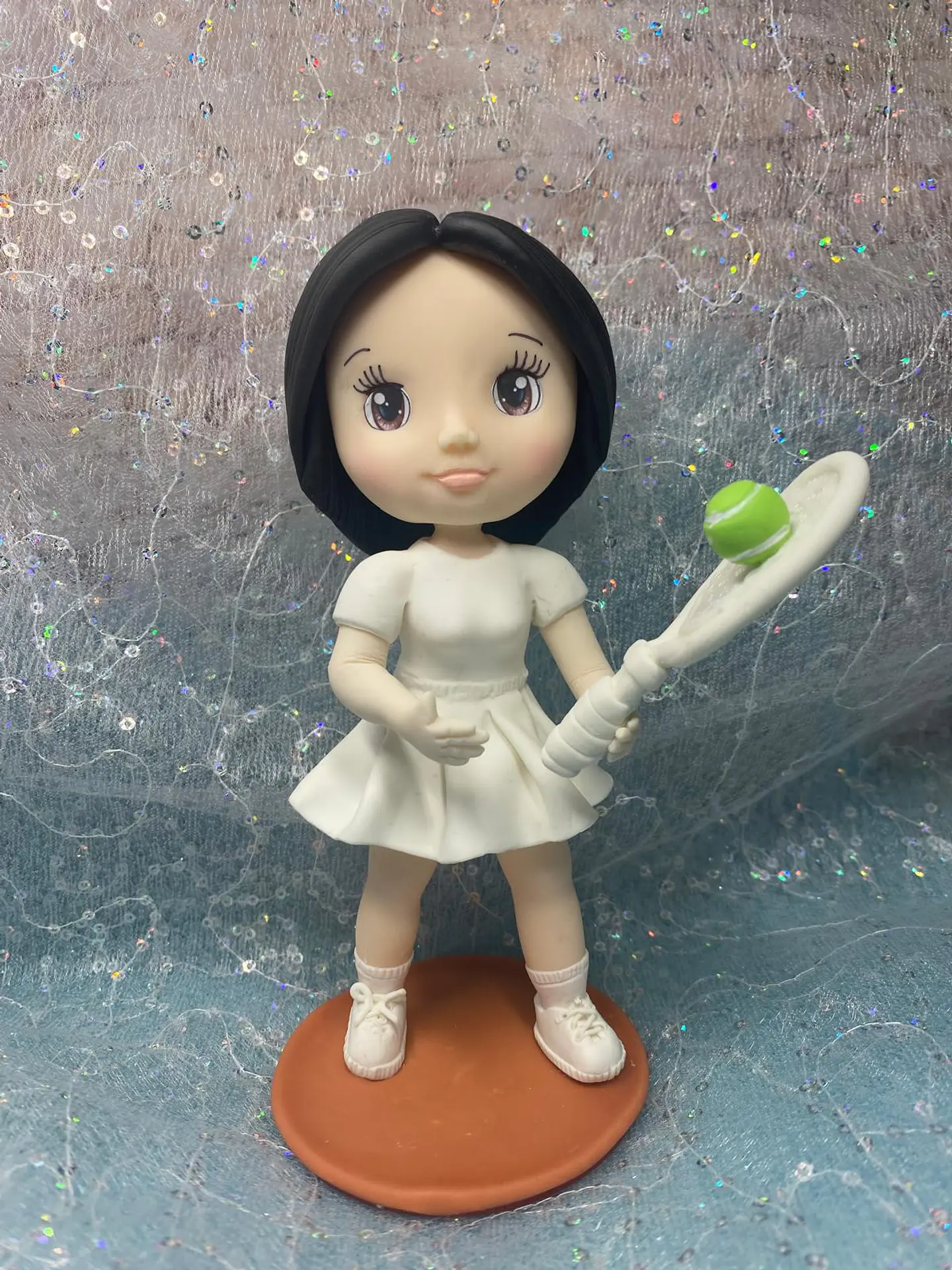 Estatueta Profissão Ténista | Personalizada Porcelana Fria 1