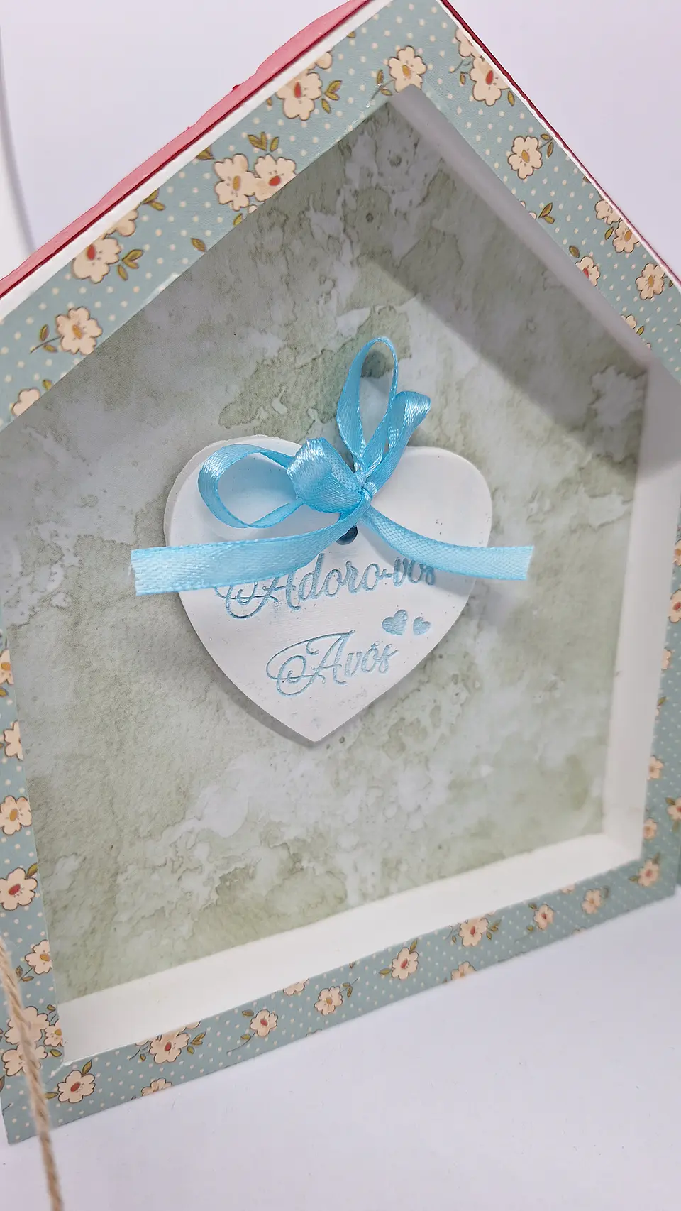Casinha dos Avós – Coração em Gesso & Espaço para Foto 4