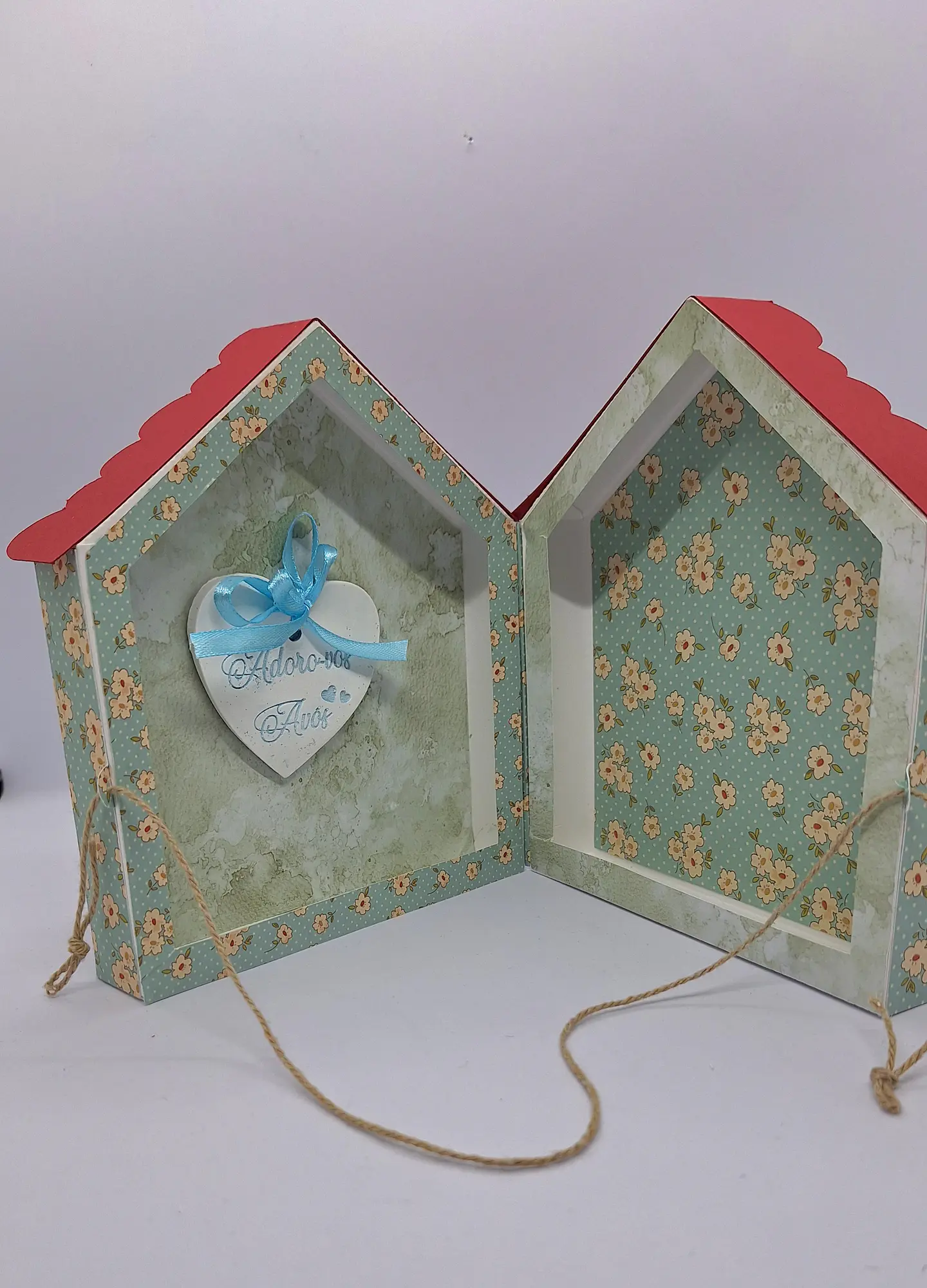 Casinha dos Avós – Coração em Gesso & Espaço para Foto 5
