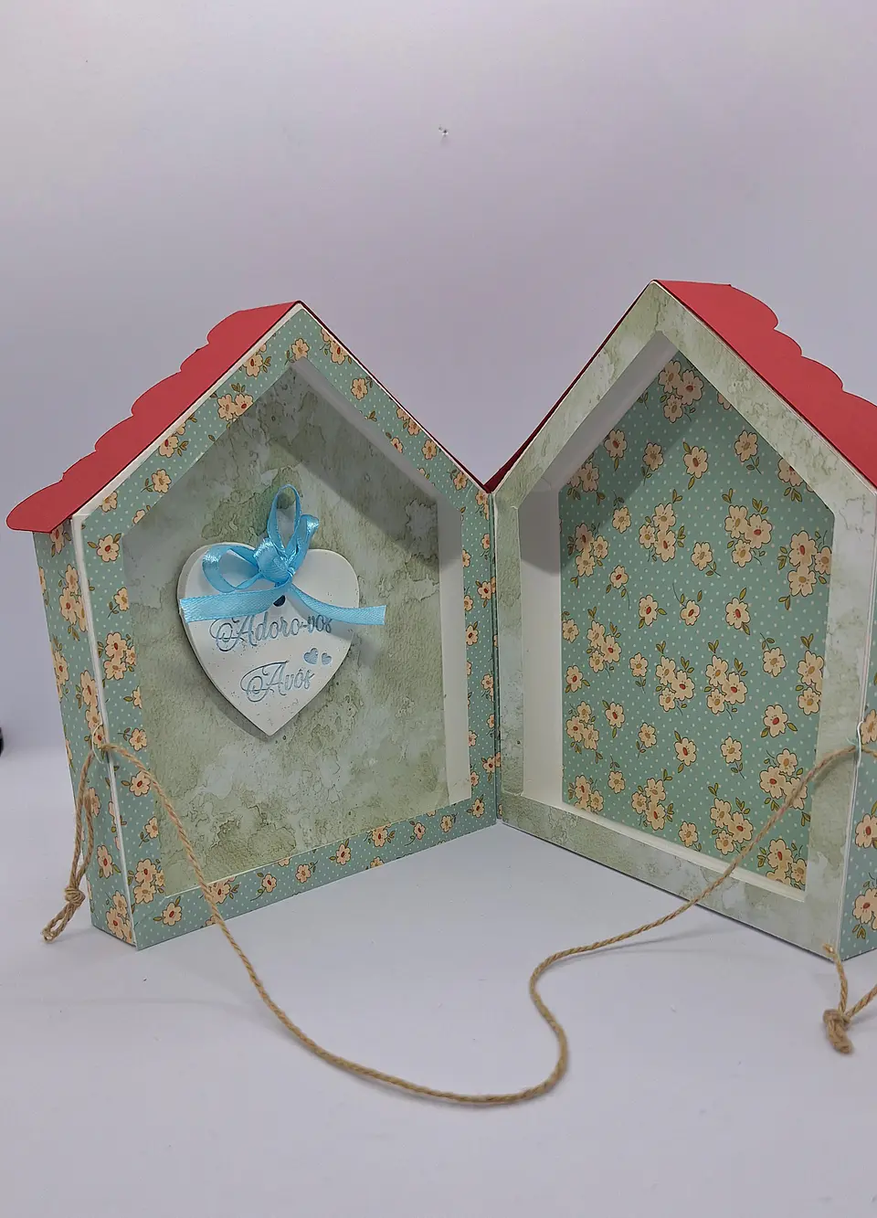 Casinha dos Avós – Coração em Gesso & Espaço para Foto 5