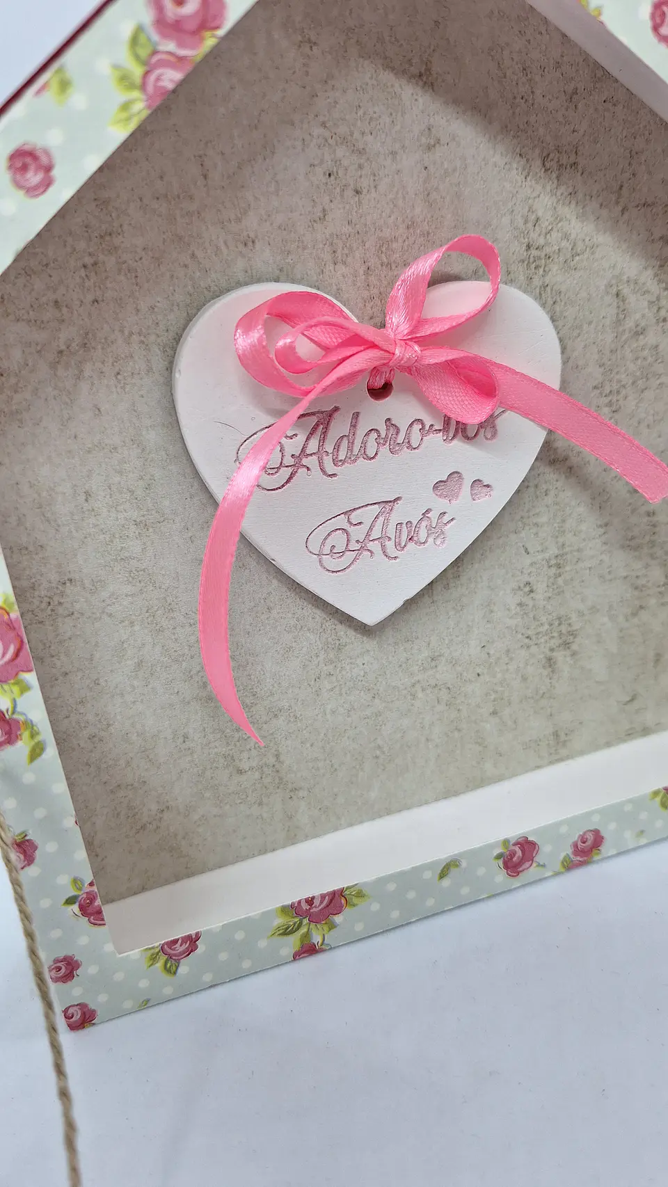 Casinha dos Avós – Coração em Gesso & Espaço para Foto 8