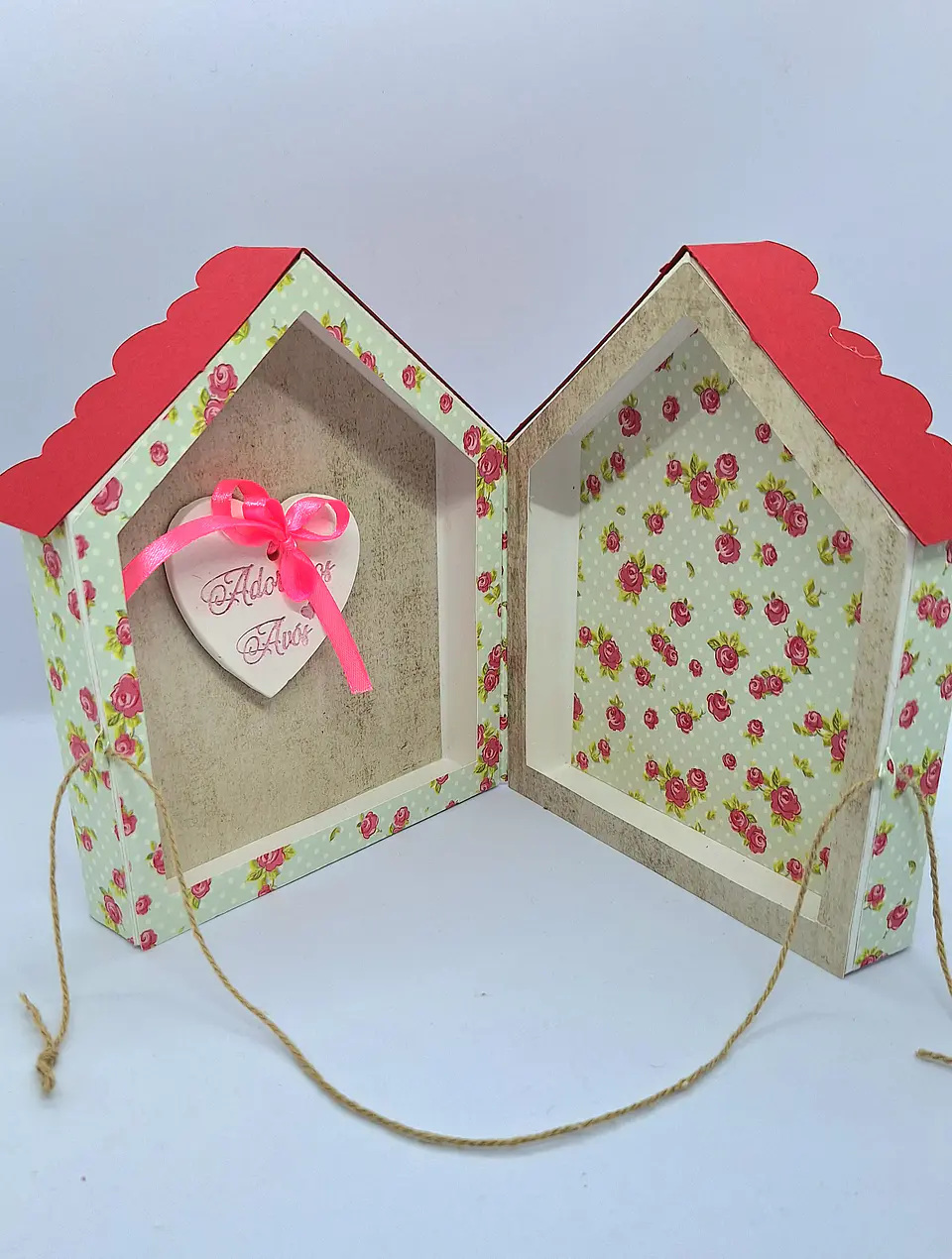 Casinha dos Avós – Coração em Gesso & Espaço para Foto 10