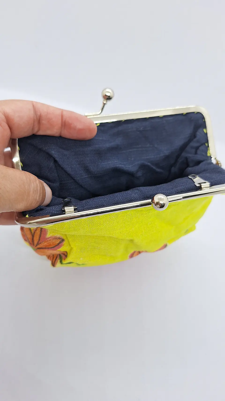 Bolsinha Amarelo Florida – Estilo Avó 2