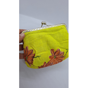 Bolsinha Amarelo Florida – Estilo Avó
