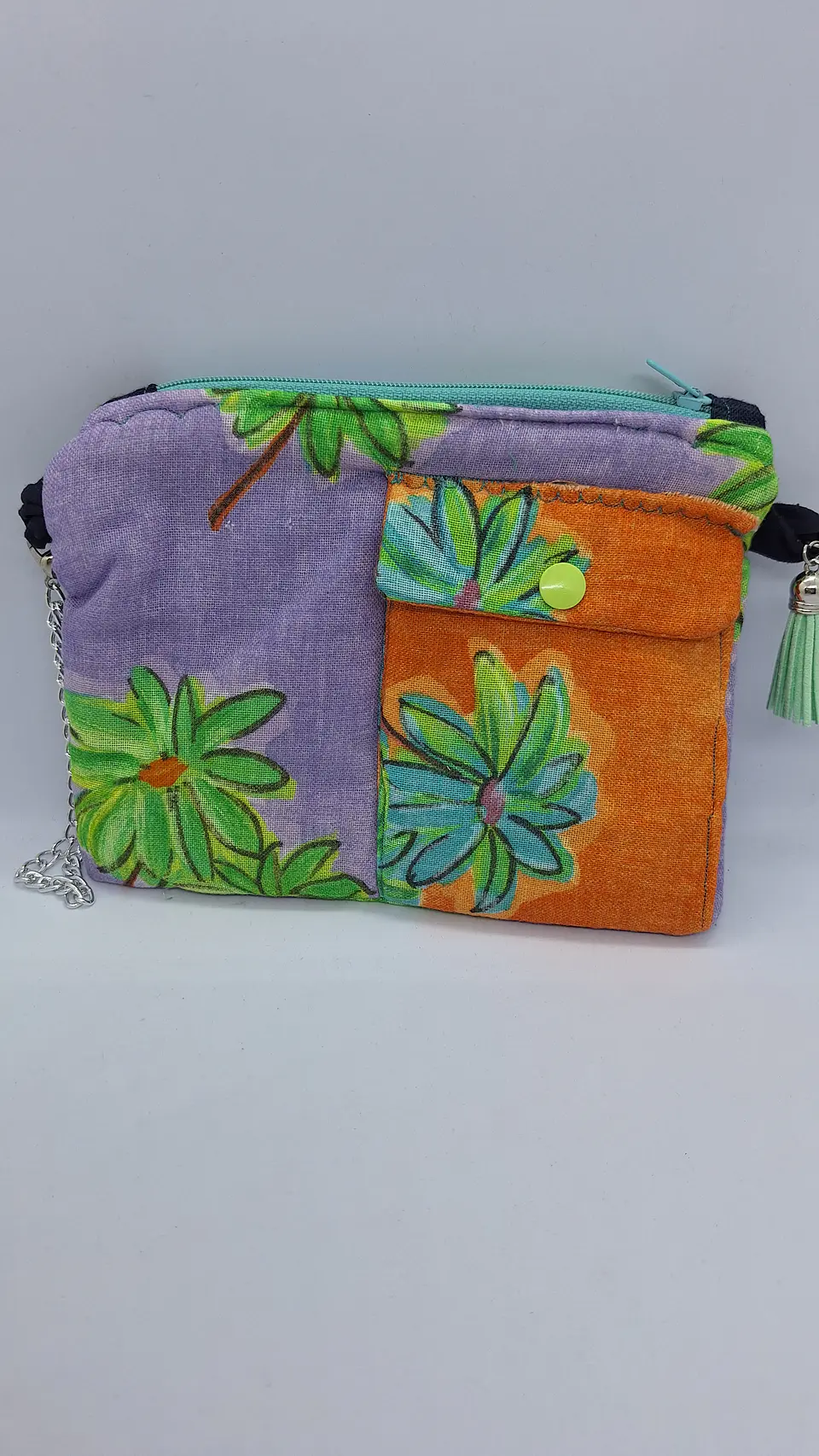 Malinha colorida lilás e laranja 1