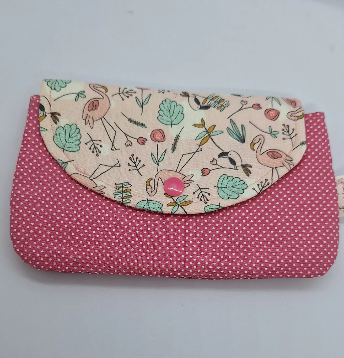 Carteira Maria Flamingos 1