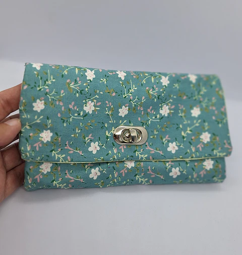 Carteira Sophia Azul Celeste