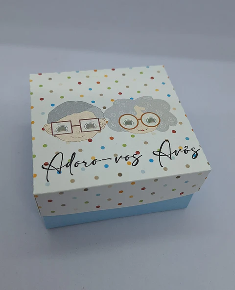 Adoro-vos Avós 8x8x4