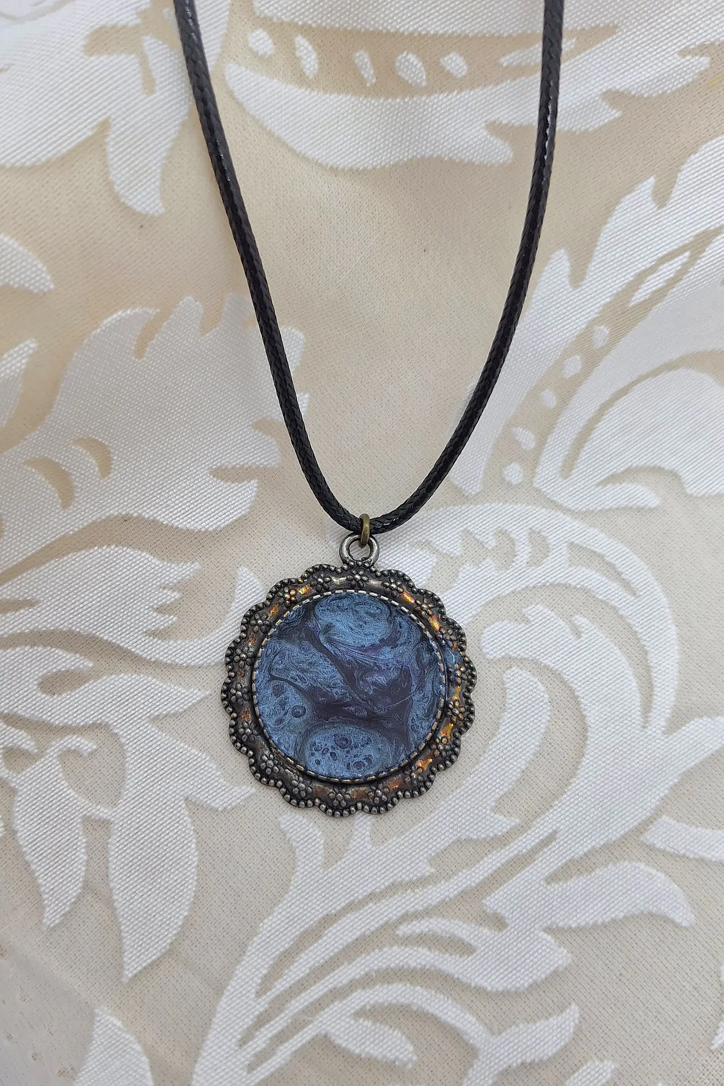 Medalhão Azul 2