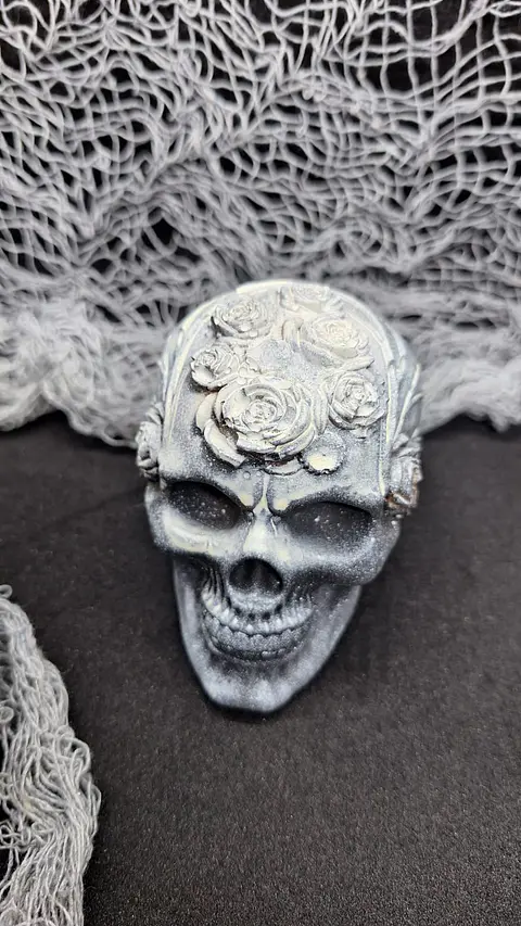 Caveira Florida Cinza
