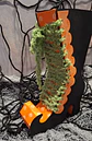 Halloween Bota Bruxa - Decoração Artesanal para Doces e Flores - Thumbnail 4