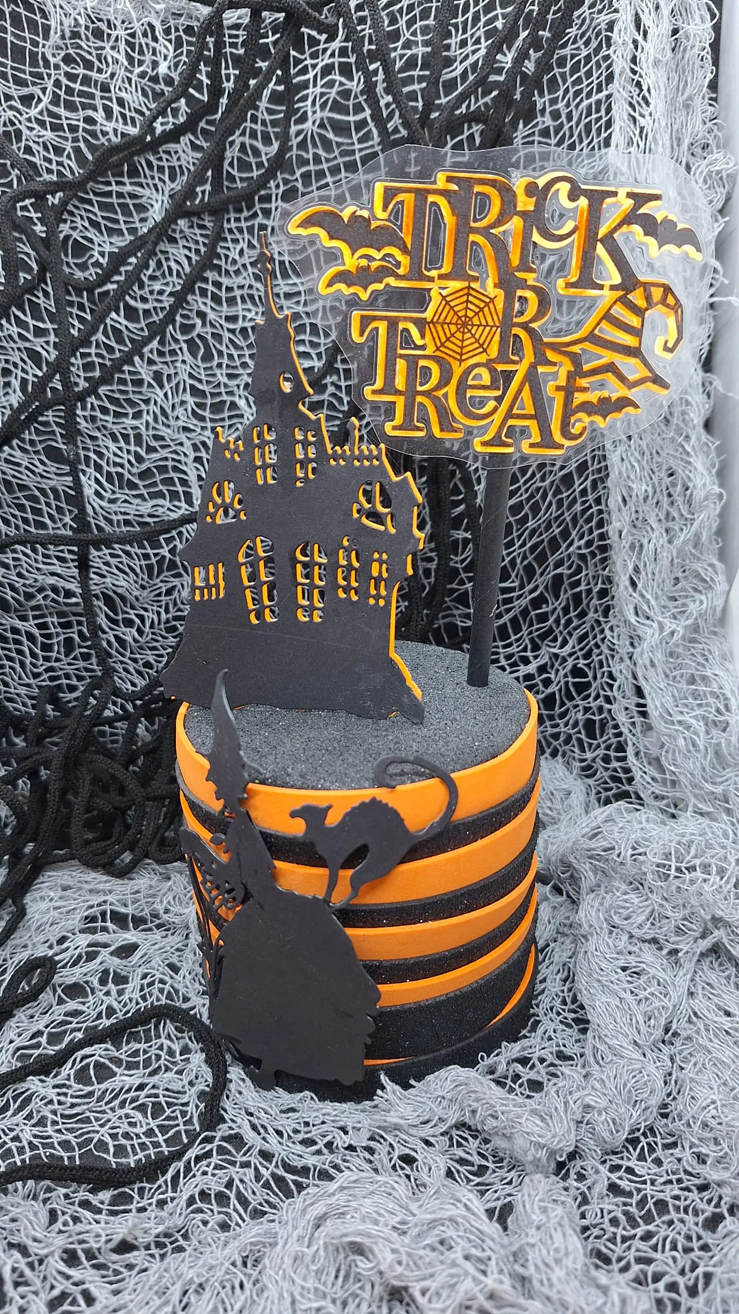 Halloween Bolo Fake - Castelo Assombrado & Trick or Treat 1