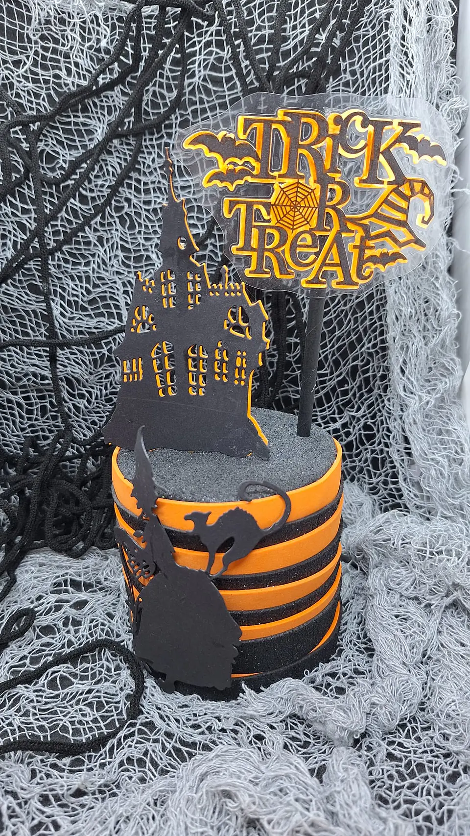 Halloween Bolo Fake - Castelo Assombrado & Trick or Treat 1