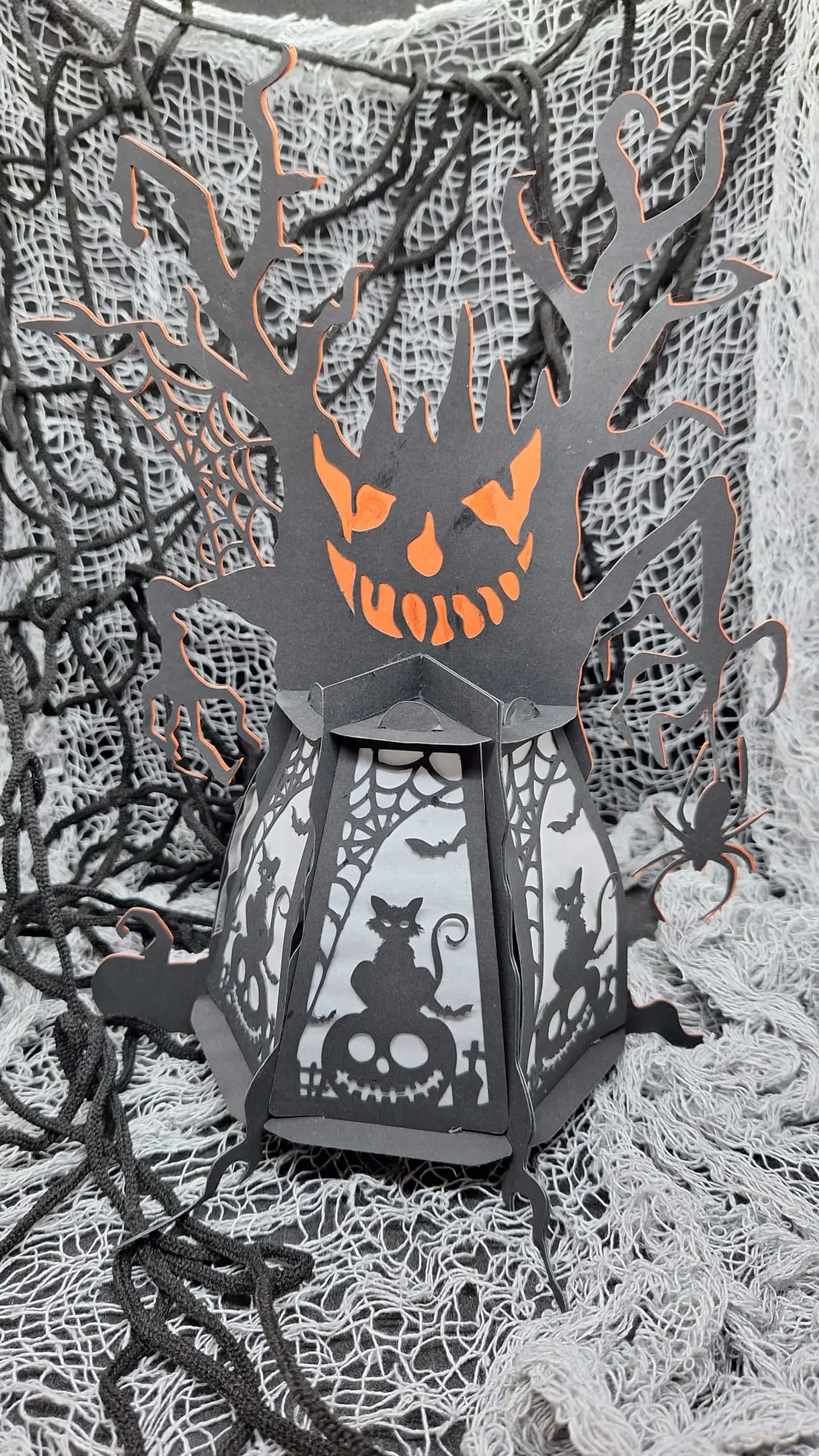  Lanterna Árvore Assombrada | Decoração Halloween 1