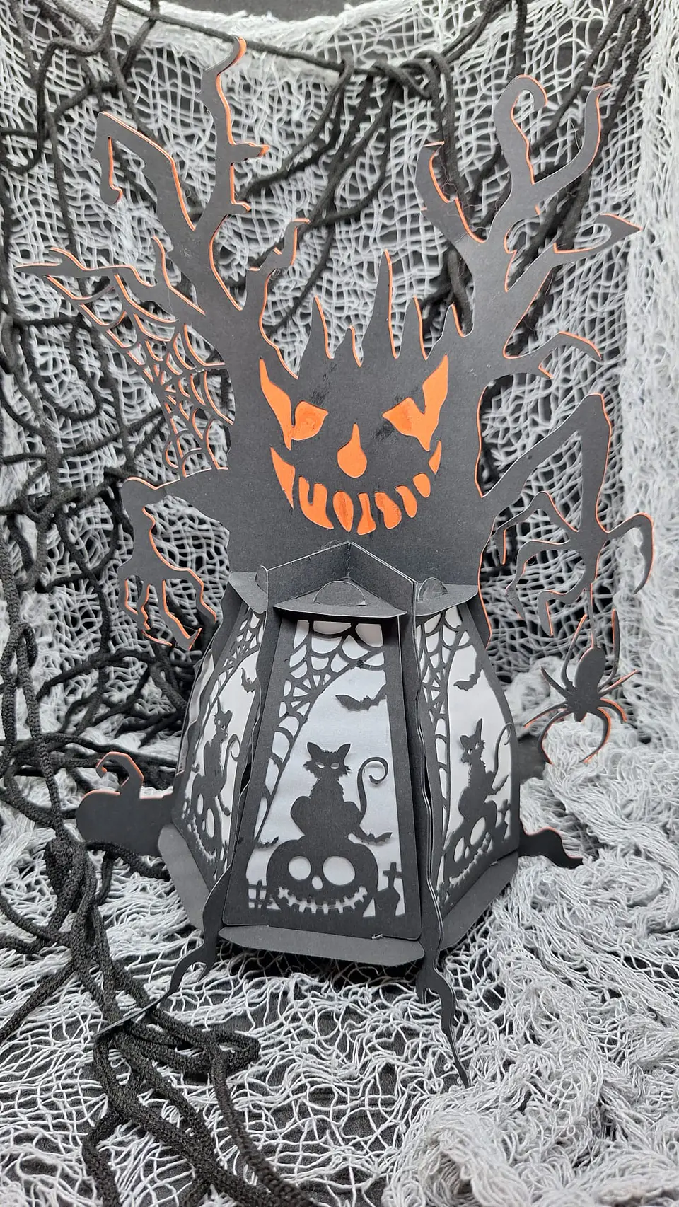  Lanterna Árvore Assombrada | Decoração Halloween 1