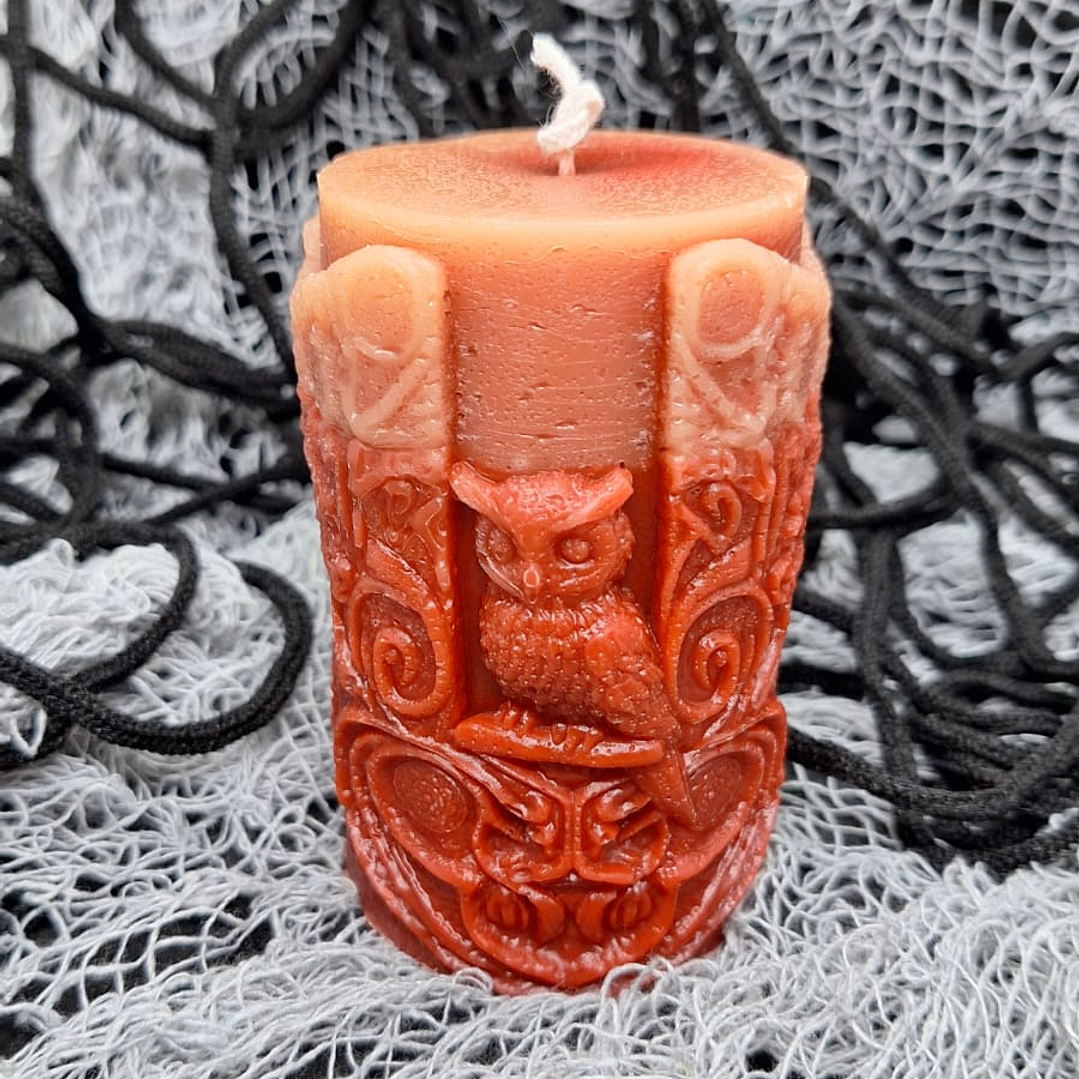 Halloween Vela Cilindrica Bruxa 2