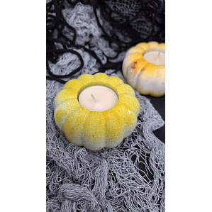 Abobora Amarela porta vela