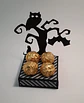 Porta Bombons Halloween | Árvore Assombrada com Coruja e Morcegos - Miniatura 2