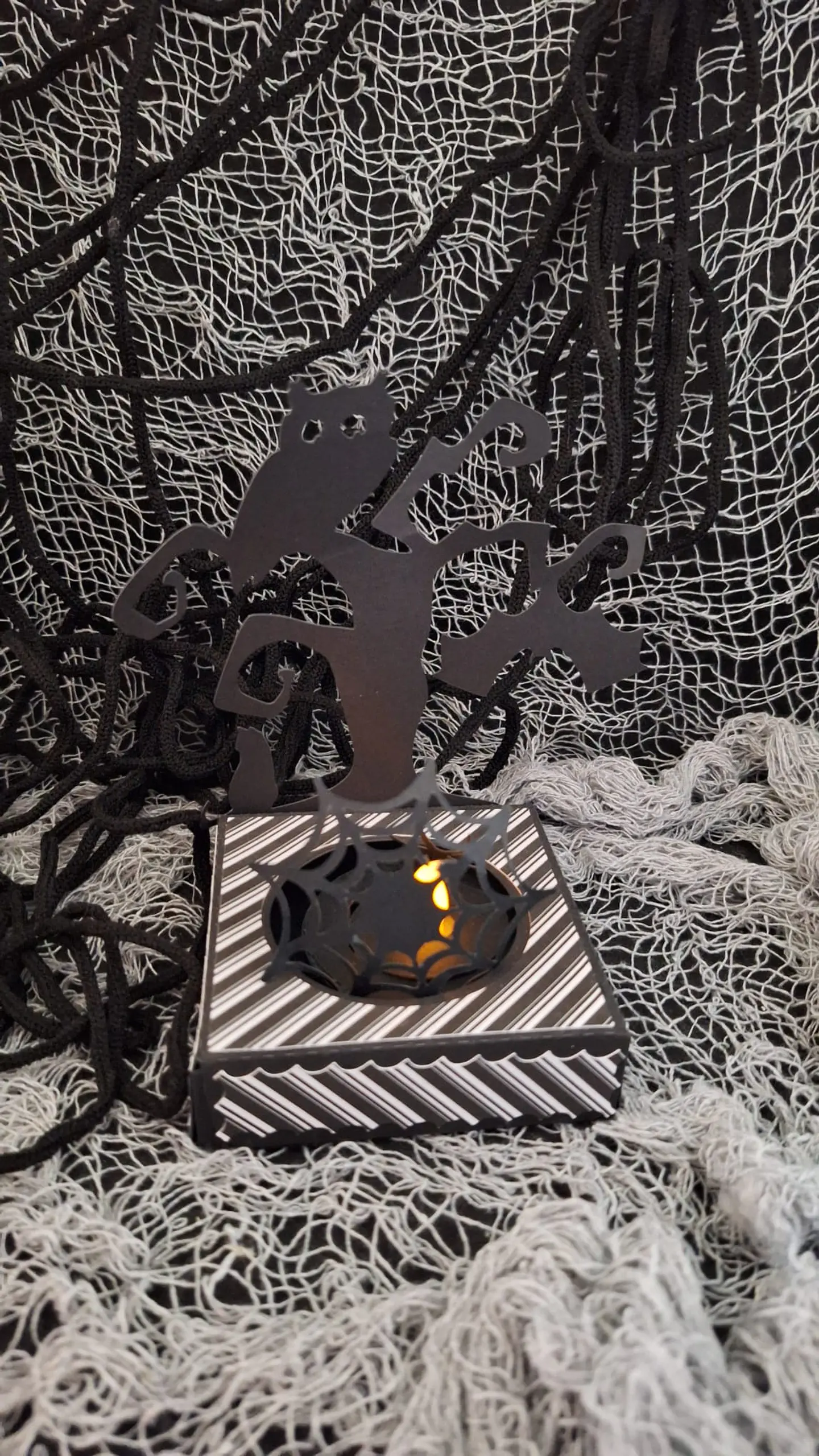 Árvore Mocho porta vela 3