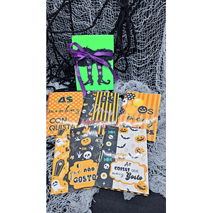 Pack 5 Caderninhos de Halloween 