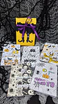Pack 5 Caderninhos de Halloween 