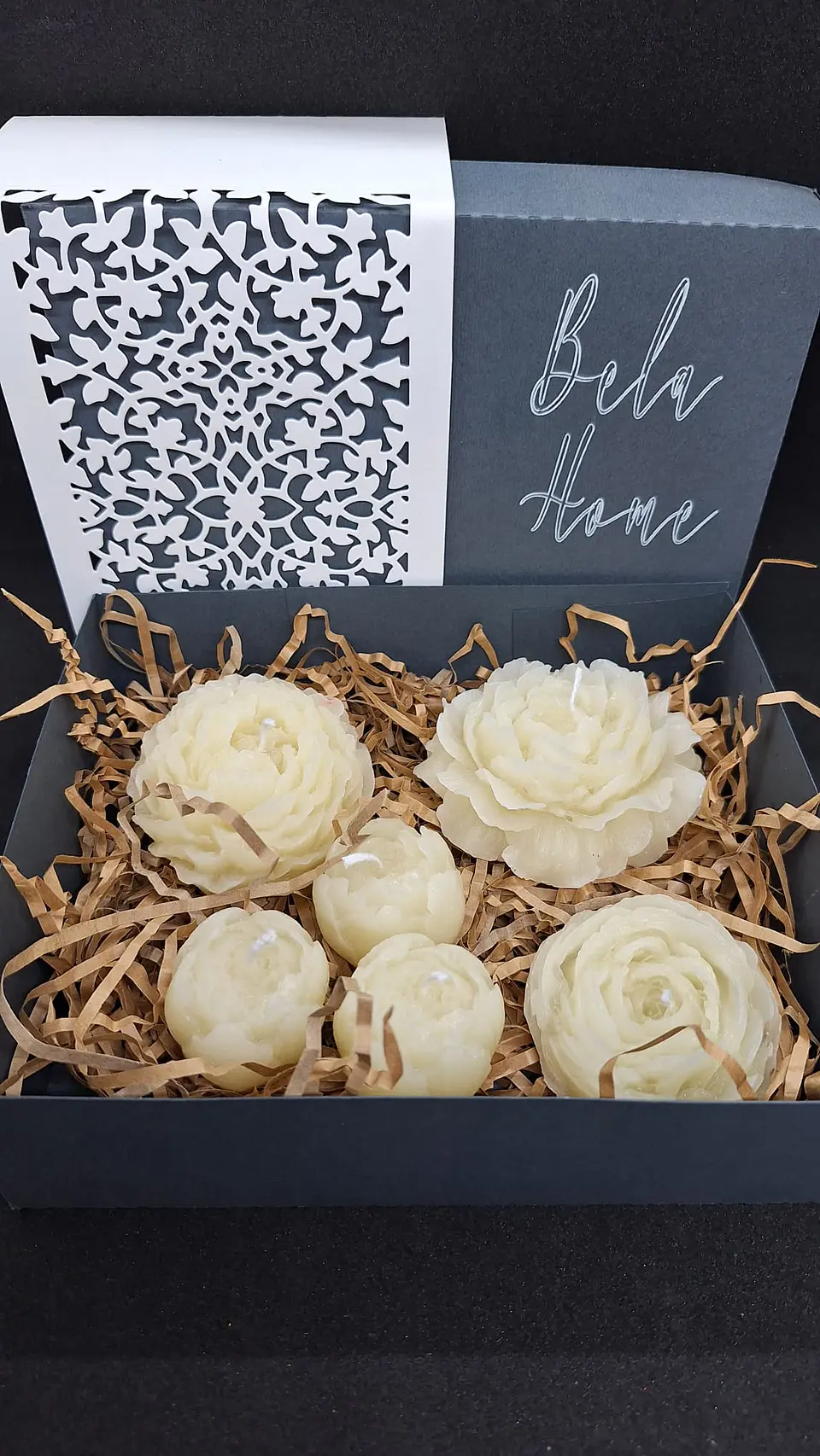 GiftBox velas Peônias perfumadas 1