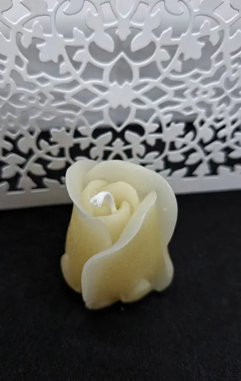 Vela Rosa Kahala Natural Cera Vegetal