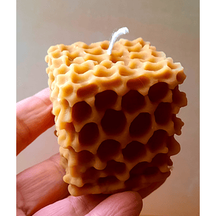 O mundo das Abelhas Vela Favo de Mel