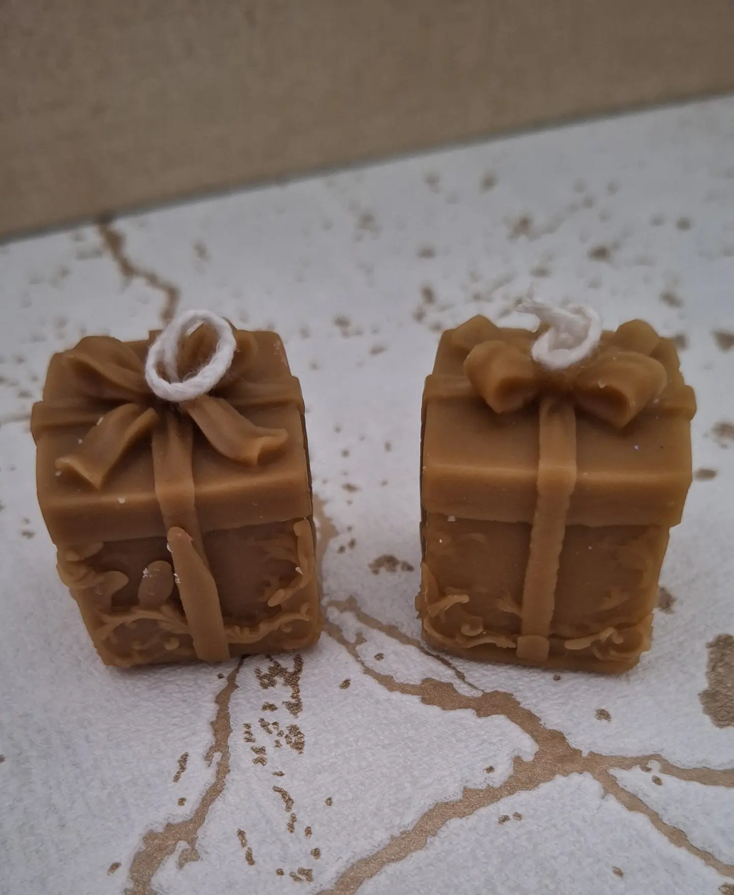 Vela de Natal cera de abelha Presente de Natal 1