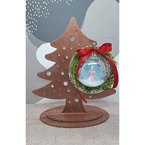 Árvore de Natal Bronze | madeira