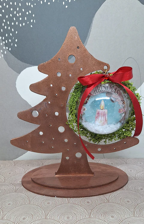 Árvore de Natal Bronze | madeira