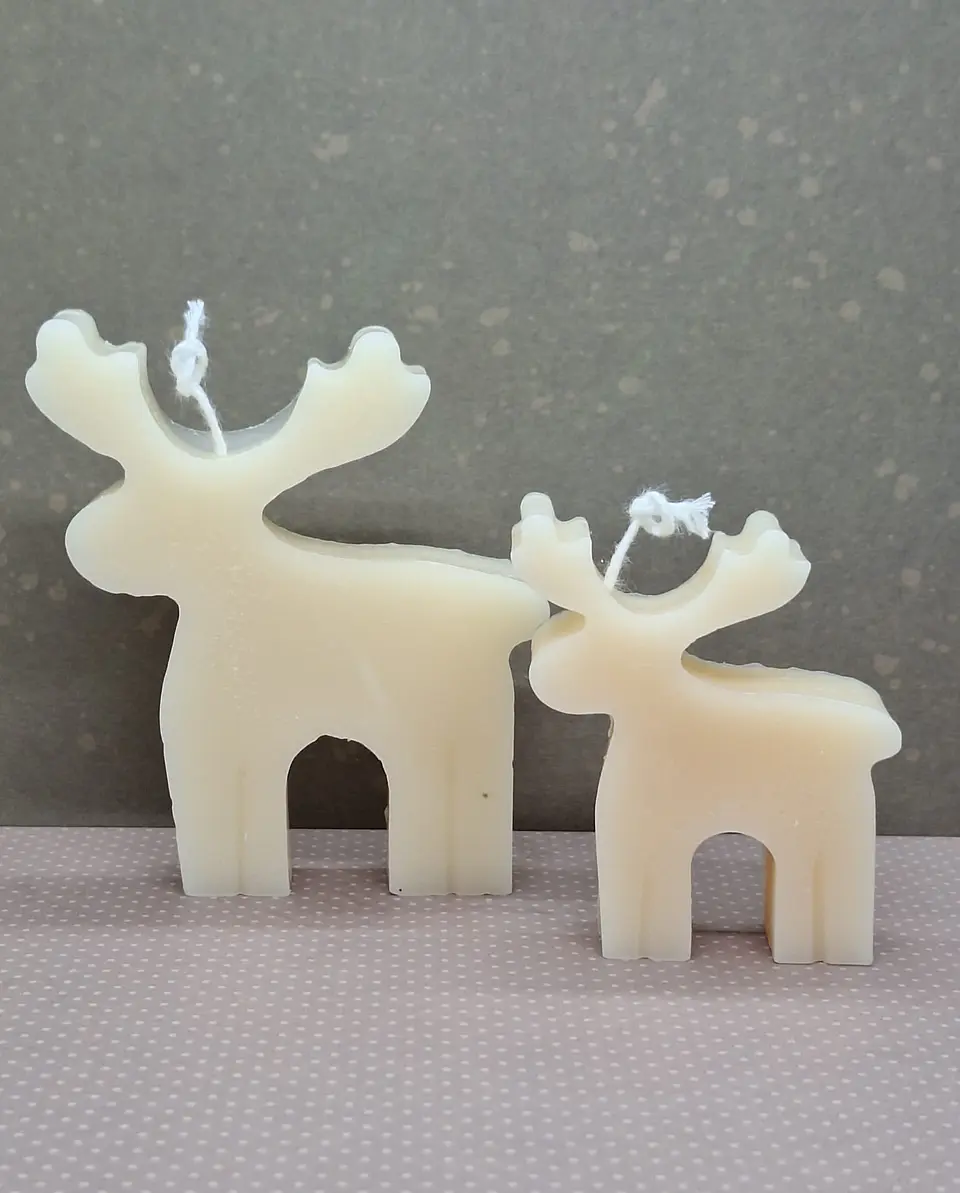 Vela Rena Pequena Minimalista 2