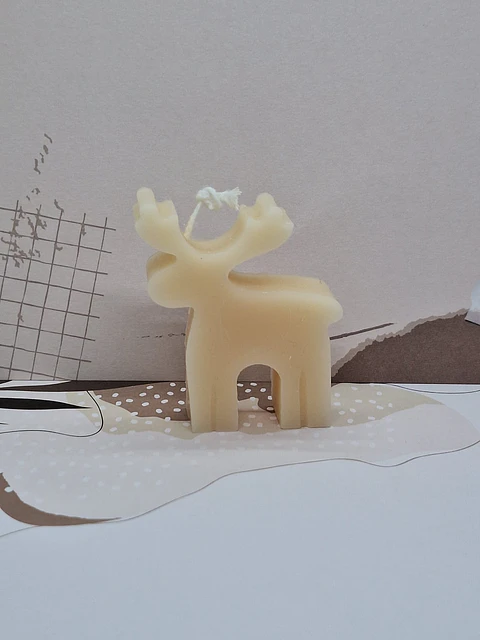 Vela Rena Pequena Minimalista