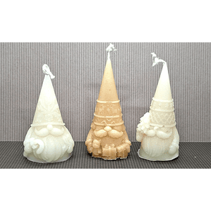 Vela Pai Natal Nórdico