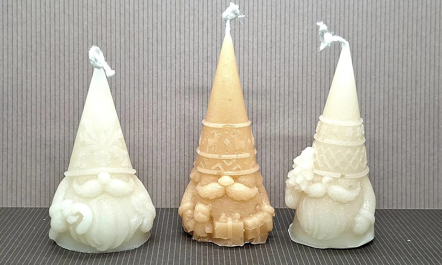 Vela Pai Natal Nórdico 1