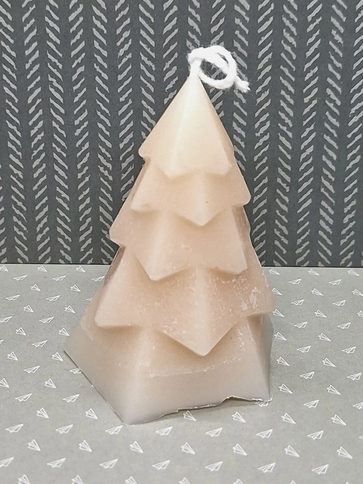 Vela Pinheiro Geométrico 2