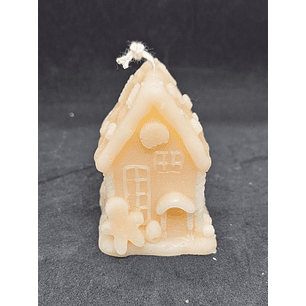 Velas Casinhas de Doces de Natal