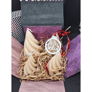 GiftBox Velas Pinheiros Torcidos