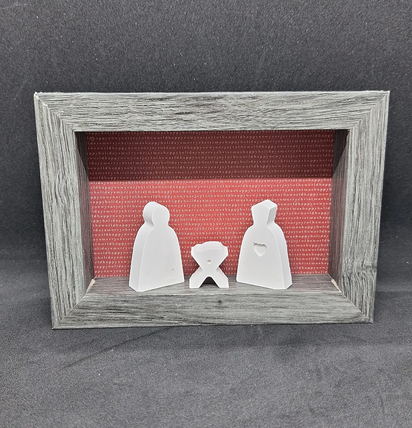 Moldura mini presépio minimalista 2